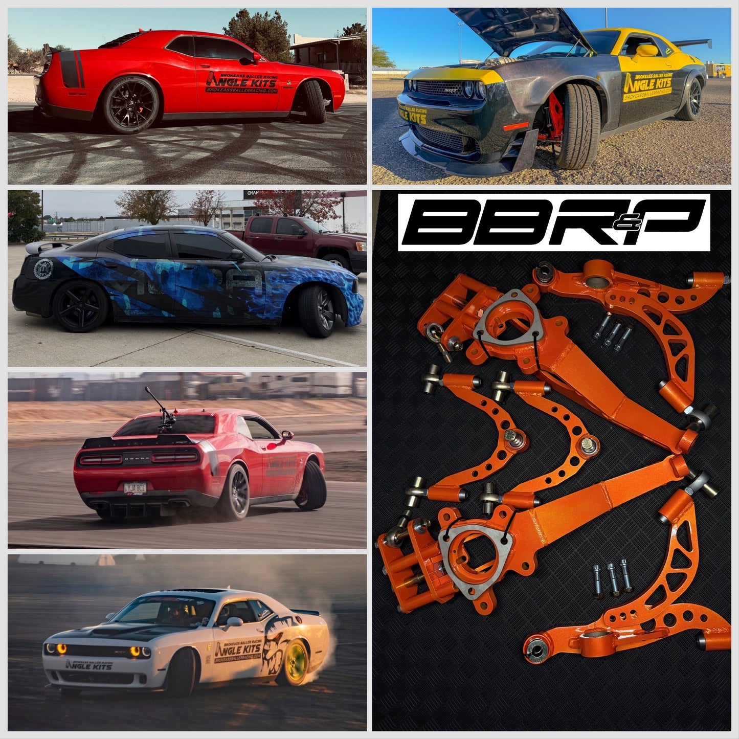 Dodge Challenger, Charger, & Chrysler 300 Angle Kit